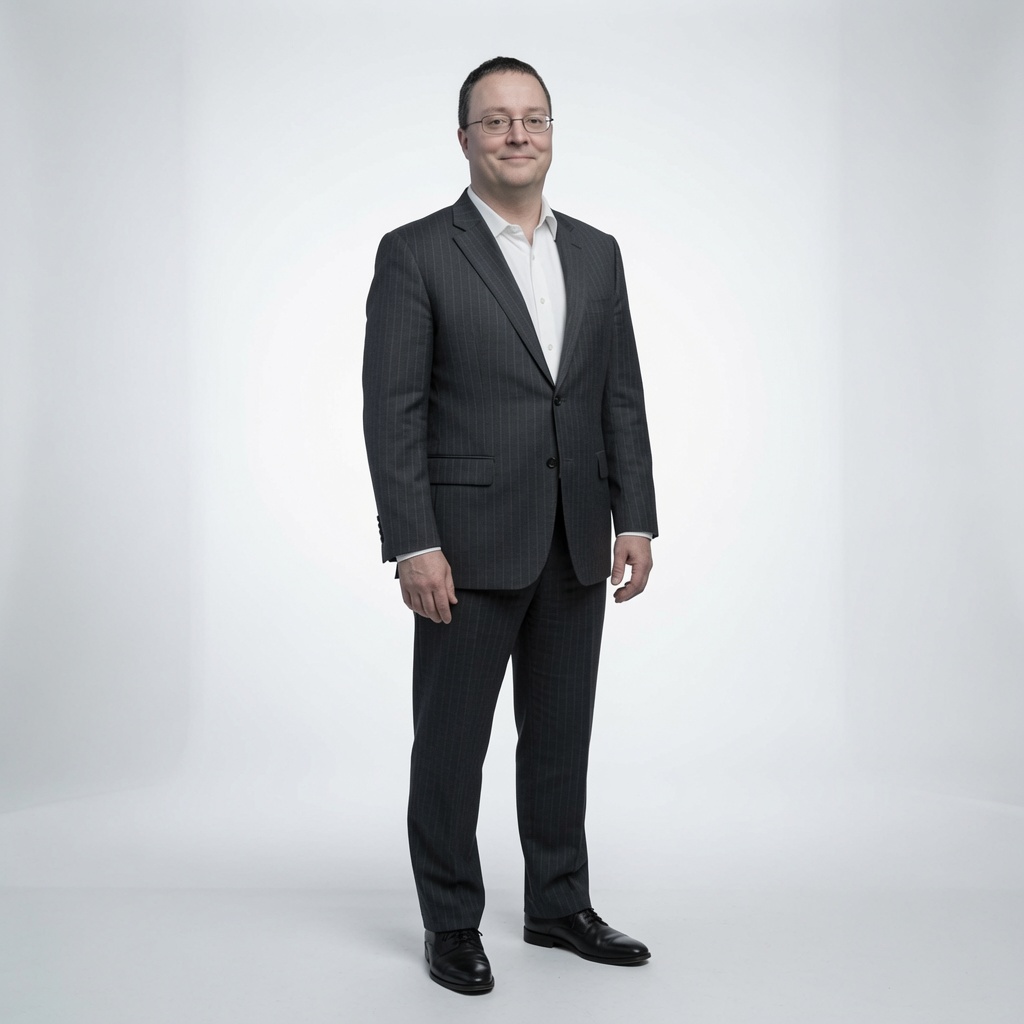 David Froud standing