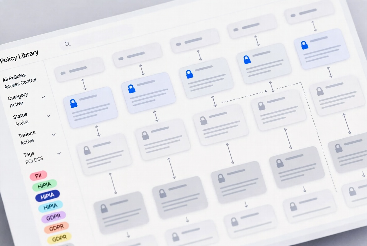 Abstract policy browser interface